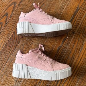 PUMA Cali Wedge Sneakers 6.5